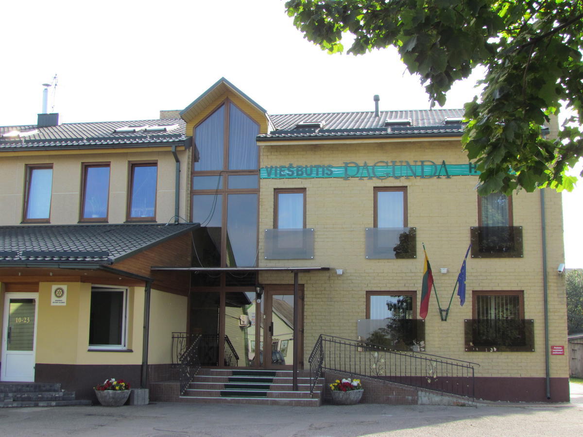 Pagunda Hotel Rokiskis Buitenkant foto